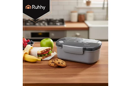 Obedový box šedý 800 ml – desiatový box