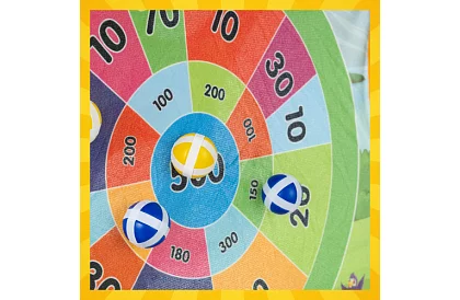 Dovednostná hra – hod na terč 2v1