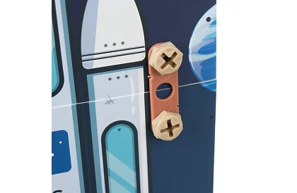 Šróbovacia 3D stavebnica vesmír - 161 dielov v sade