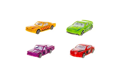 Sada kovových autíčok  1:64 – 16 kusov