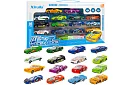 Sada kovových autíčok  1:64 – 16 kusov
