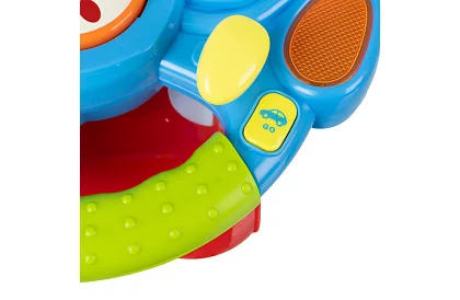 Interaktívny hudobný volant s LED efektmi – pre deti 3+