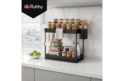 Organizér pod drez – čierny