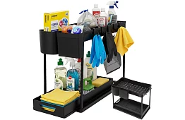 Organizér pod drez – čierny