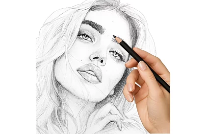 Profesionálny set na skicovanie v puzdre