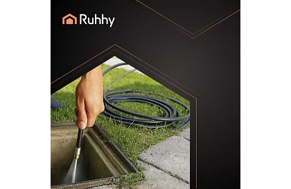 Vysokotlaková hadica na čistenie potrubí a povrchov – 20 metrov