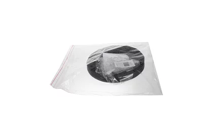 Neviditeľný obrubník 4 cm x 10 m - Záhradný okraj čierny + 20 kolíkov