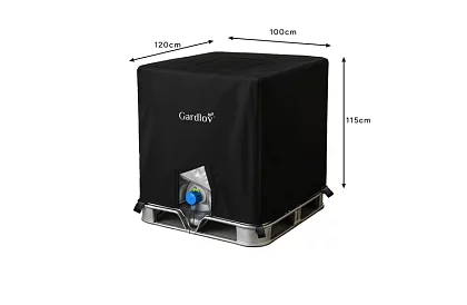 Obal na IBC nádrž na vodu 1000 litrov - kryt proti riasam