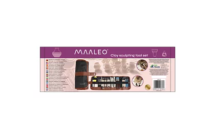 Sada nástrojov pre sochárstvo a modelovanie – 40 kusov v puzdre