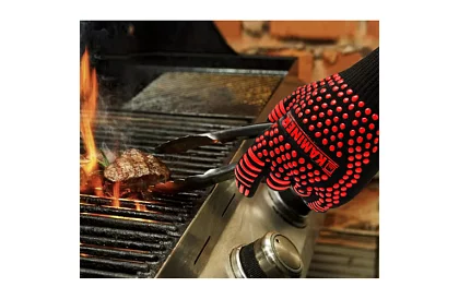 Žiaruvzdorné grilovacie rukavice