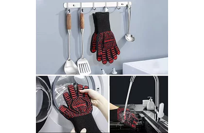 Žiaruvzdorné grilovacie rukavice