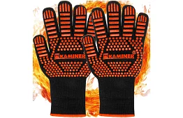 Žiaruvzdorné grilovacie rukavice