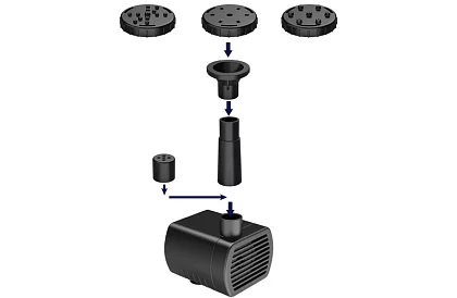 Solárna fontána pre jazierko – záhradné filtračné čerpadlo