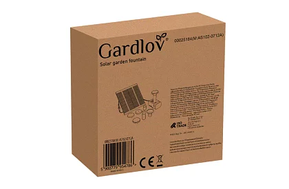 Solárna fontána pre jazierko – záhradné filtračné čerpadlo