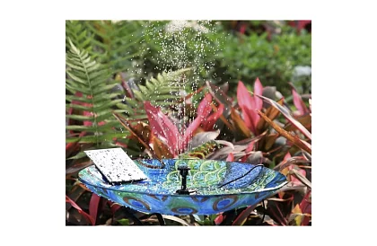 Solárna fontána pre jazierko – záhradné filtračné čerpadlo