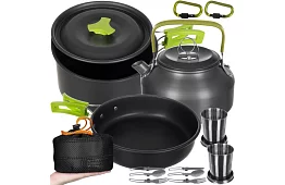 Turistická súprava riadu - 18 kusov