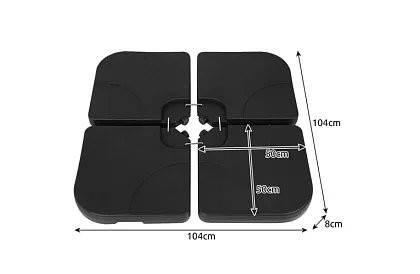 Ťažká základňa pre slnečníky a dáždniky