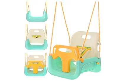 Detská farebná hojdačka 3 v 1 - do 30 kg