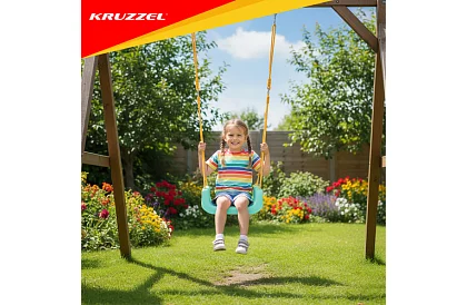 Detská farebná hojdačka 3 v 1 - do 30 kg