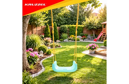 Detská farebná hojdačka 3 v 1 - do 30 kg