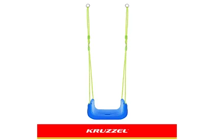 Detská farebná hojdačka 3 v 1 - do 30 kg - zelenomodrá