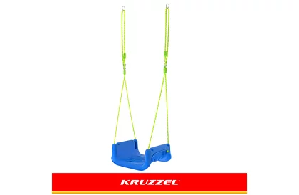 Detská farebná hojdačka 3 v 1 - do 30 kg - zelenomodrá