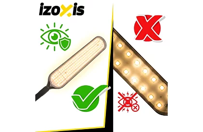 LED stojaca stmievačka lampa 180 cm – čierna s diaľkovým ovládaním