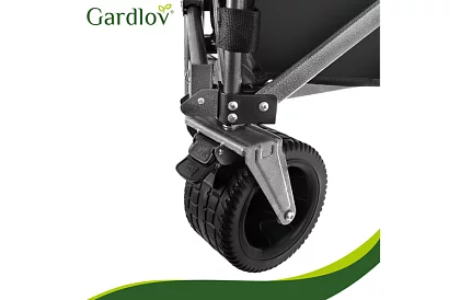 Skladací plážový prepravný vozík  87 × 46 × 70 cm – do 200 kg