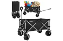 Skladací plážový prepravný vozík  87 × 46 × 70 cm – do 200 kg