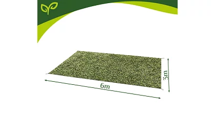 Vojenská maskovacia sieť 3x6 metrov + 100 sťahovacích pásikov