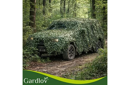 Vojenská maskovacia sieť 3x6 metrov + 100 sťahovacích pásikov