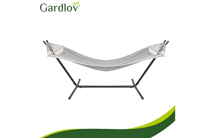 Záhradná hojdačka 200 × 150 cm + železný stojan do 250 kg