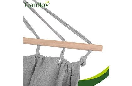 Záhradná hojdačka 200 × 150 cm + železný stojan do 250 kg