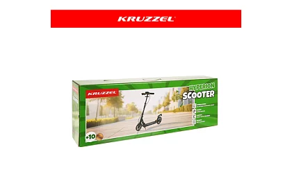 Skladacia kolobežka Black Hyperion s kolesami 200 mm