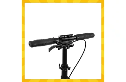 Skladacia kolobežka Black Hyperion s kolesami 200 mm