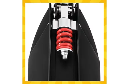 Skladacia kolobežka Black Hyperion s kolesami 200 mm