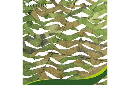 Vojenská maskovacia sieť 2x3 metre + 100 sťahovacích pásikov