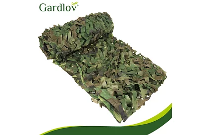 Vojenská maskovacia sieť 2x3 metre + 100 sťahovacích pásikov