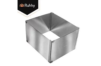 Nastaviteľná obdĺžniková forma na tortu 20–38 × 24–45 cm, výška 15 cm