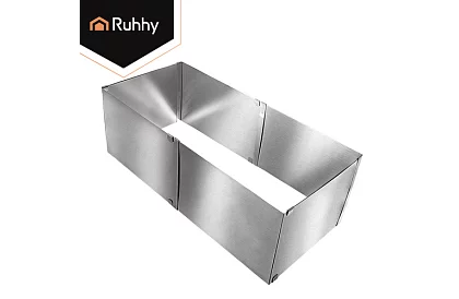 Nastaviteľná obdĺžniková forma na tortu 20–38 × 24–45 cm, výška 15 cm