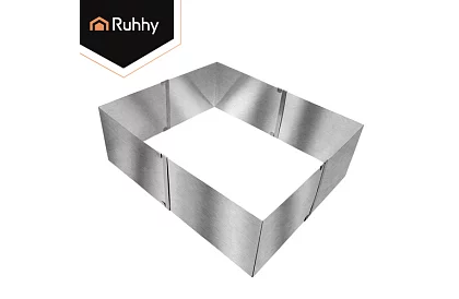 Nastaviteľná obdĺžniková forma na tortu 20–38 × 24–45 cm, výška 15 cm