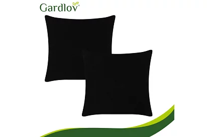 Záhradné závesné kreslo BOHO 2 v 1 - čierne