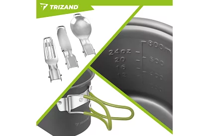 Sada outdoorového riadu - 1,2 l