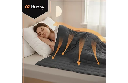 Záťažová antistresová prikrývka 10 kg – 200 × 220 cm