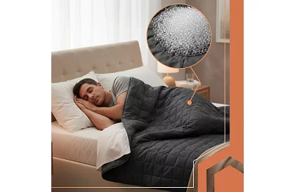 Záťažová antistresová prikrývka 10 kg – 200 × 220 cm