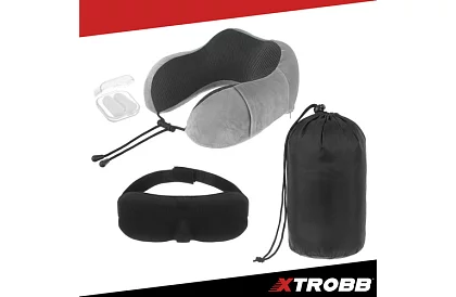 Cestovný vankúš na krk, do lietadla, auta + príslušenstvo