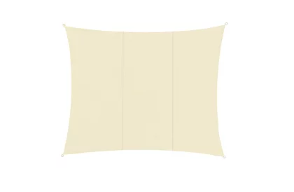 Stínící sluneční plachta 4 × 3 m – Béžová