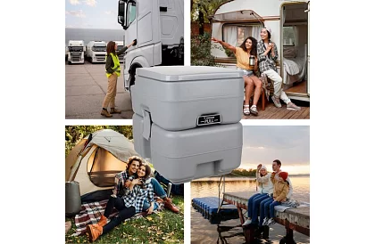 Prenosné kempingové WC - 20 litrov