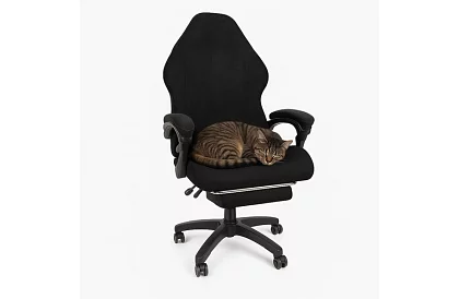 Univerzálny poťah na hernú stoličku – čierny