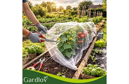 Záhradná ochranná sieť 3 × 6 m